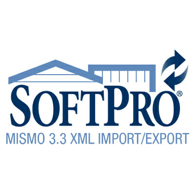 SoftPro MISMO 3.3 XML Import/Export